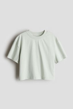 H&M - Girls Turquoise Boxy T-Shirt