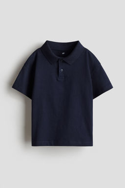 H&M - Boys Blue Cotton Polo Shirt