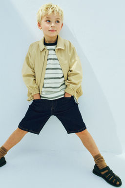 H&M - Boys Blue Loose Fit Denim Shorts