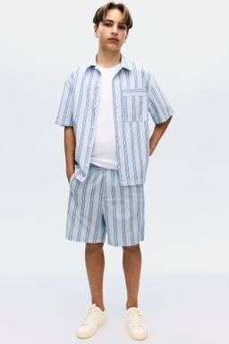 H&M - Boys Blue Cotton Shorts