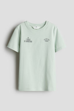 H&M - Boys Green Printed T-Shirt