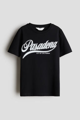 H&M - Boys Black Printed T-Shirt
