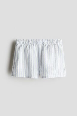 H&M - Girls Blue Cotton Shorts
