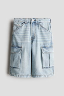H&M - Boys Blue Cargo Denim Shorts