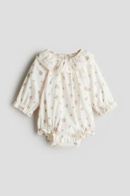 H&M - Girls Multi-Color Cotton Romper Suit