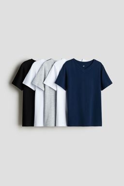 H&M - Boys 5-Pack Cotton T-Shirts