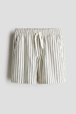 H&M - Boys White Cotton Shorts