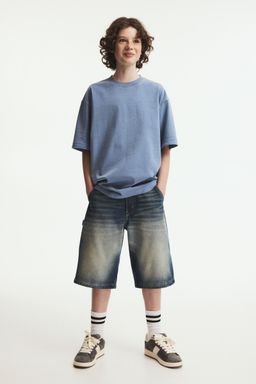 H&M - Boys Blue Denim Carpenter Shorts