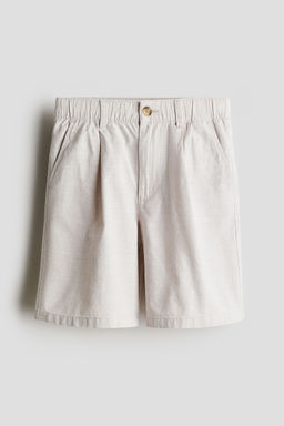 H&M - Boys Beige Cotton Chino Shorts