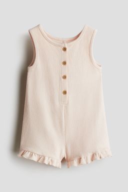H&M - Girls Orange Sleeveless Romper Suit