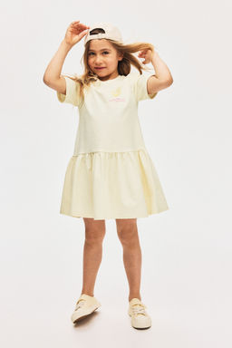 H&M - Girls Yellow Jersey Dress