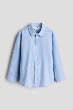 H&M - Boys Blue Cotton Shirt