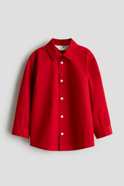 H&M - Boys Red Cotton Shirt