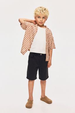 H&M - Boys Black Twill Shorts