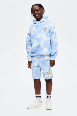 H&M - Boys Blue Printed Sweatshorts