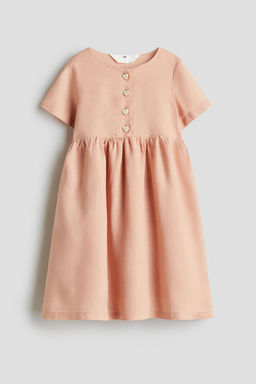 H&M - Girls Orange Linen Dress
