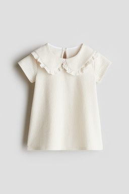 H&M - Girls Beige Colla A-Line Dress
