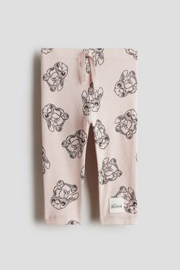 H&M - Girls Pink Printed Leggings