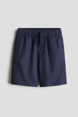 H&M - Boys Blue Linen-Blend Shorts