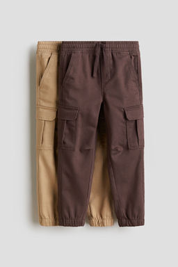 H&M - Boys 2-Pack Cargo Joggers
