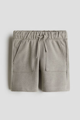 H&M - Boys Beige Sweatshirt Shorts