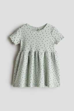 H&M - Girls Green Jersey Dress