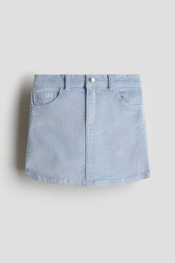 H&M - Girls Blue Corduroy Skirt