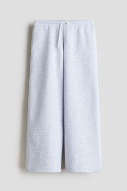 H&M - Girls Grey Brushed-Inside Joggers