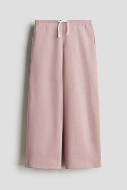 H&M - Girls Pink Brushed-Inside Joggers