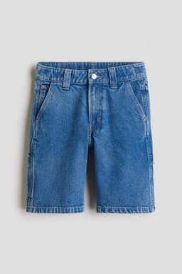 H&M - Boys Blue Loose-Fit Carpenter Shorts
