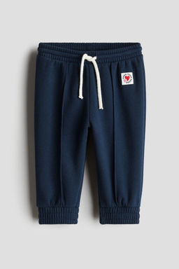 H&M - Girls Blue Brushed-Inside Joggers