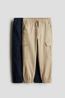 H&M - Boys 2-Pack Cargo Trousers