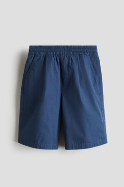 H&M - Boys Blue Cotton Poplin Shorts