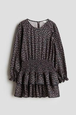 H&M - Girls Grey Tie Dress