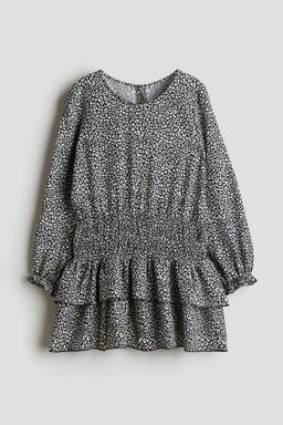 H&M - Girls Grey Tie Dress