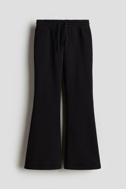 H&M - Girls Black Fla Joggers