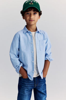 H&M - Boys Blue Cotton Shirt