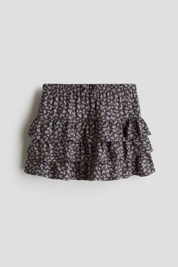 H&M - Girls Grey Tie Skirt