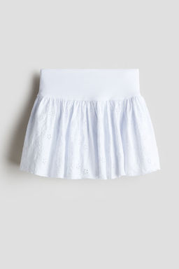 H&M - Girls White Broderie Anglaise Skirt