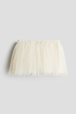 H&M - Girls Beige Plissa Tulle Skirt