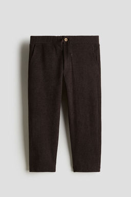 H&M - Boys Brown Ribbed Velour Trousers