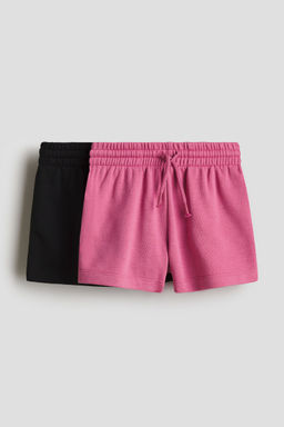 H&M - Girls 2-Pack Sweatshorts