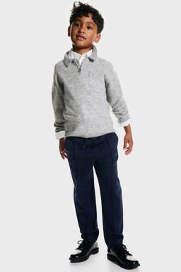H&M - Boys Blue Crease-Leg Joggers