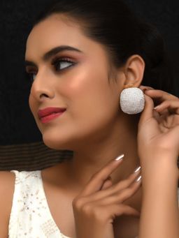 AG'S - Rose Gold Plated White American Diamond Tops