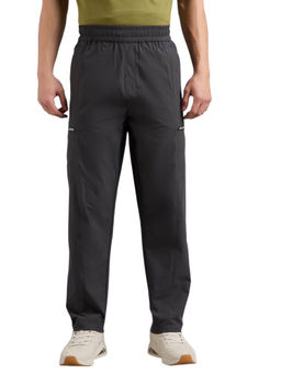 SKECHERS - Grey Solid Regular Fit Pant
