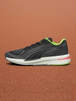 Puma - Velocity Nitro Womens Black Running Shoes (UK 5.5)