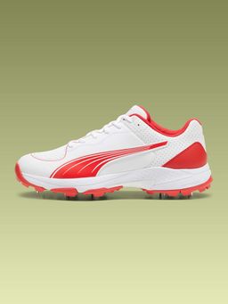 Puma - Spike 24.2 Unisex Off White Cricket Shoes (UK 7.5)