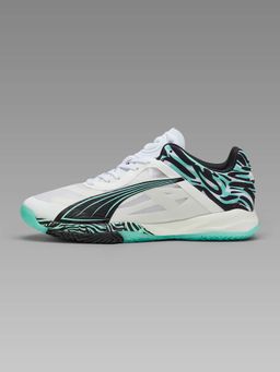 Puma - Unisex Accelerate NITRO SQD UNTAMED White Badminton Shoes