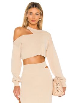 Michael Costello - X Revolve Asym Cut Out Dolman Sweater