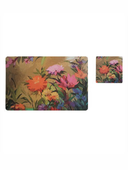 OBSESSIONS - Set of 6 printed Placemats & Coasters Multi